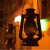 Beartiful kerosene lamps